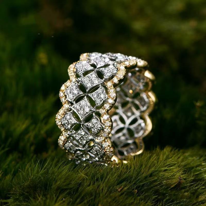 Crown Gemstone Ring