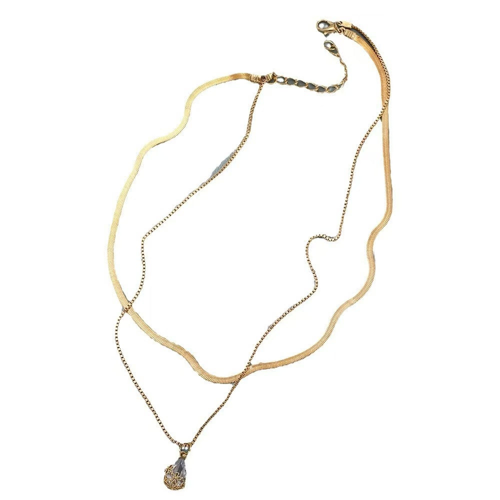 women's layered necklace