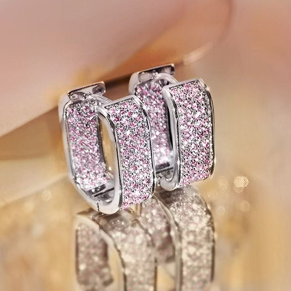simple and versatile light luxury niche earrings