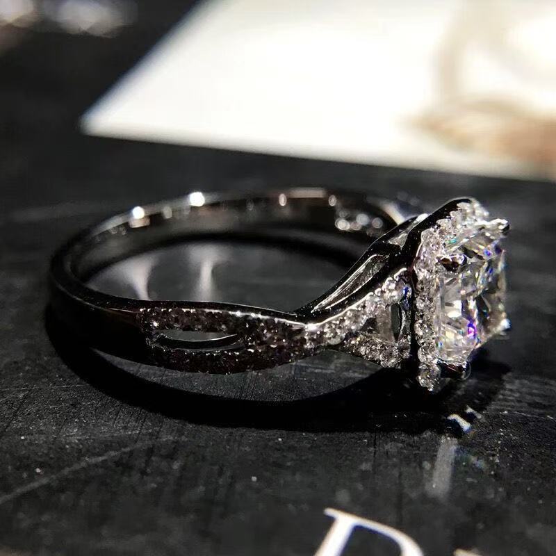 Square Diamond Ring