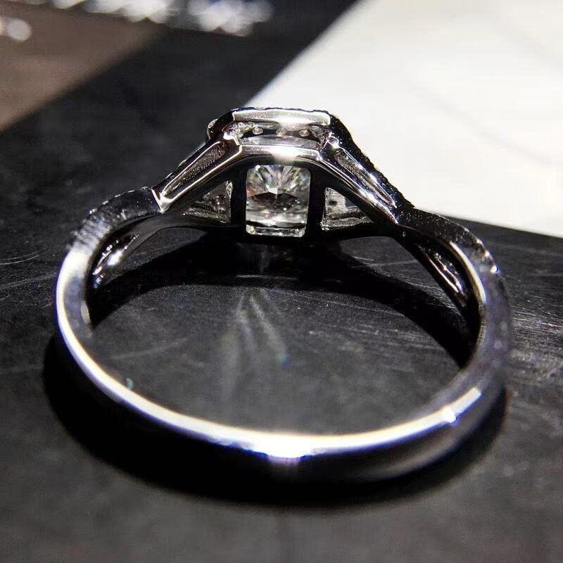 Square Diamond Ring