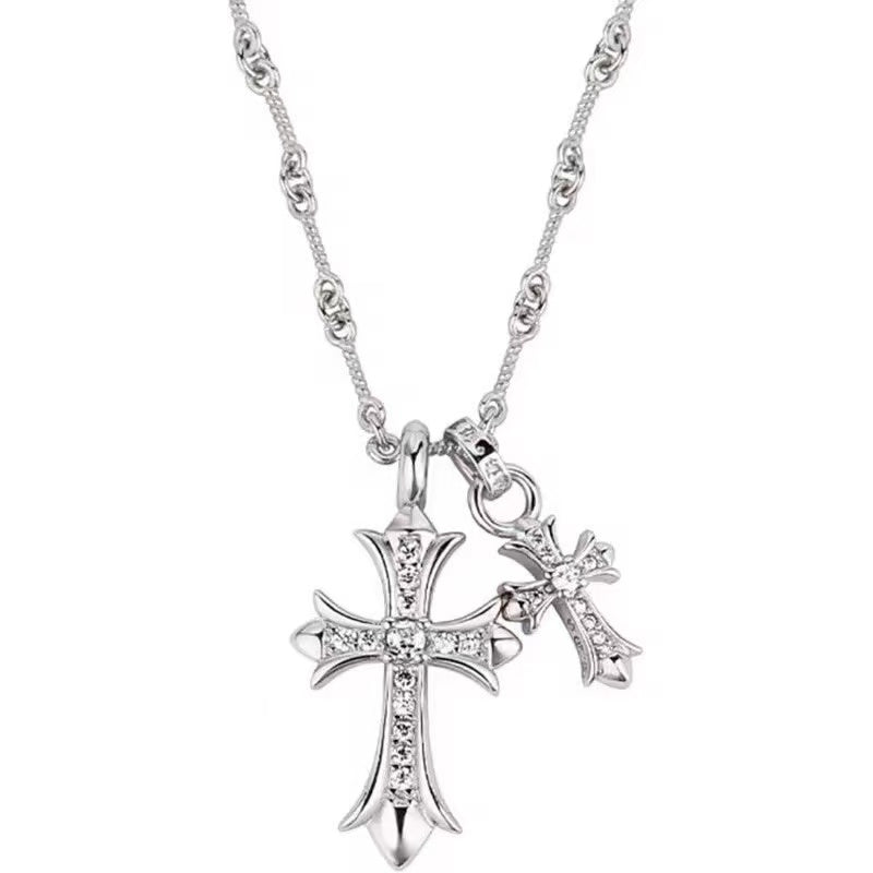 Personalized Metal Trendy Cross Necklace