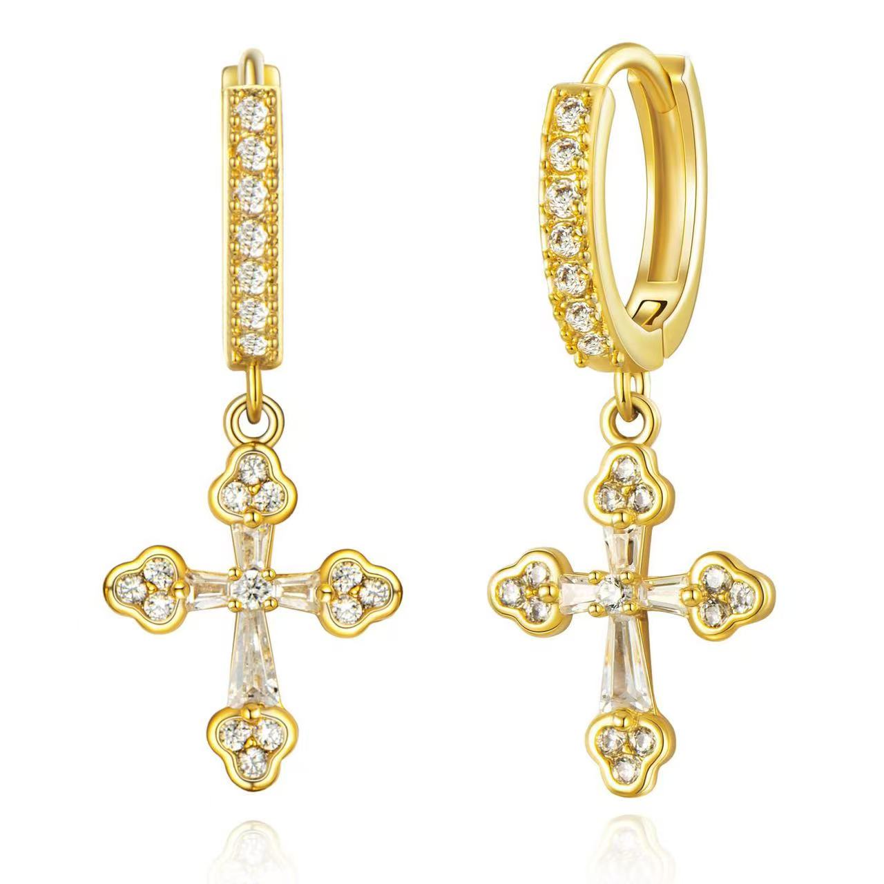 Ladies' Style Stainless Steel Earrings