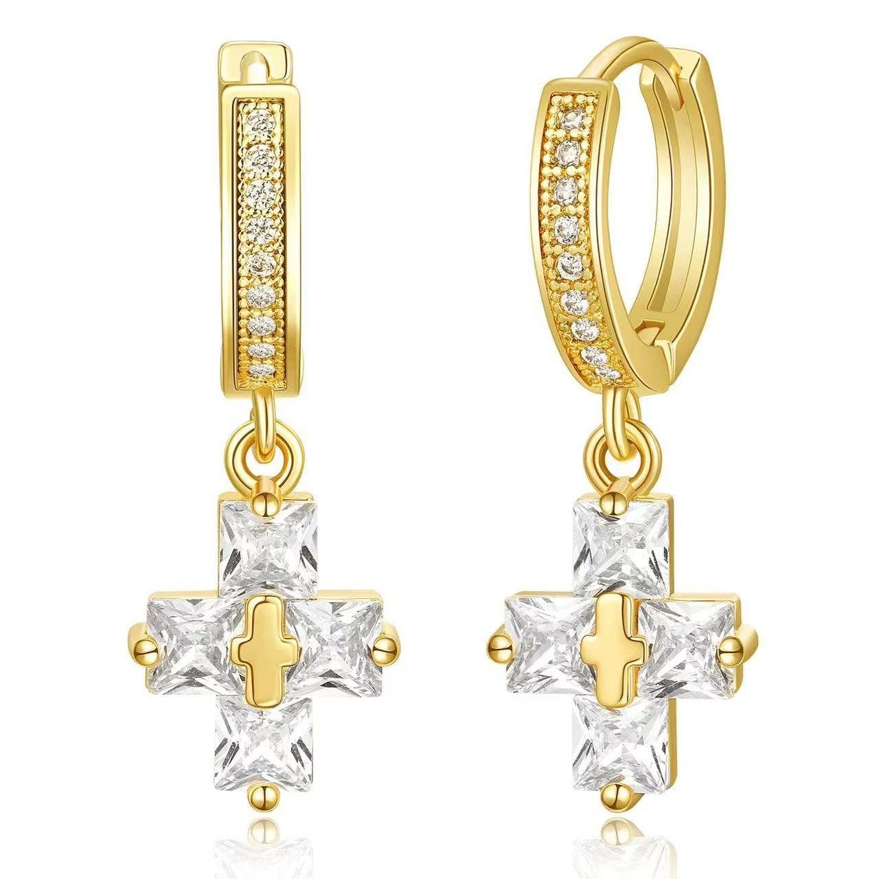 Ladies' Style Stainless Steel Earrings