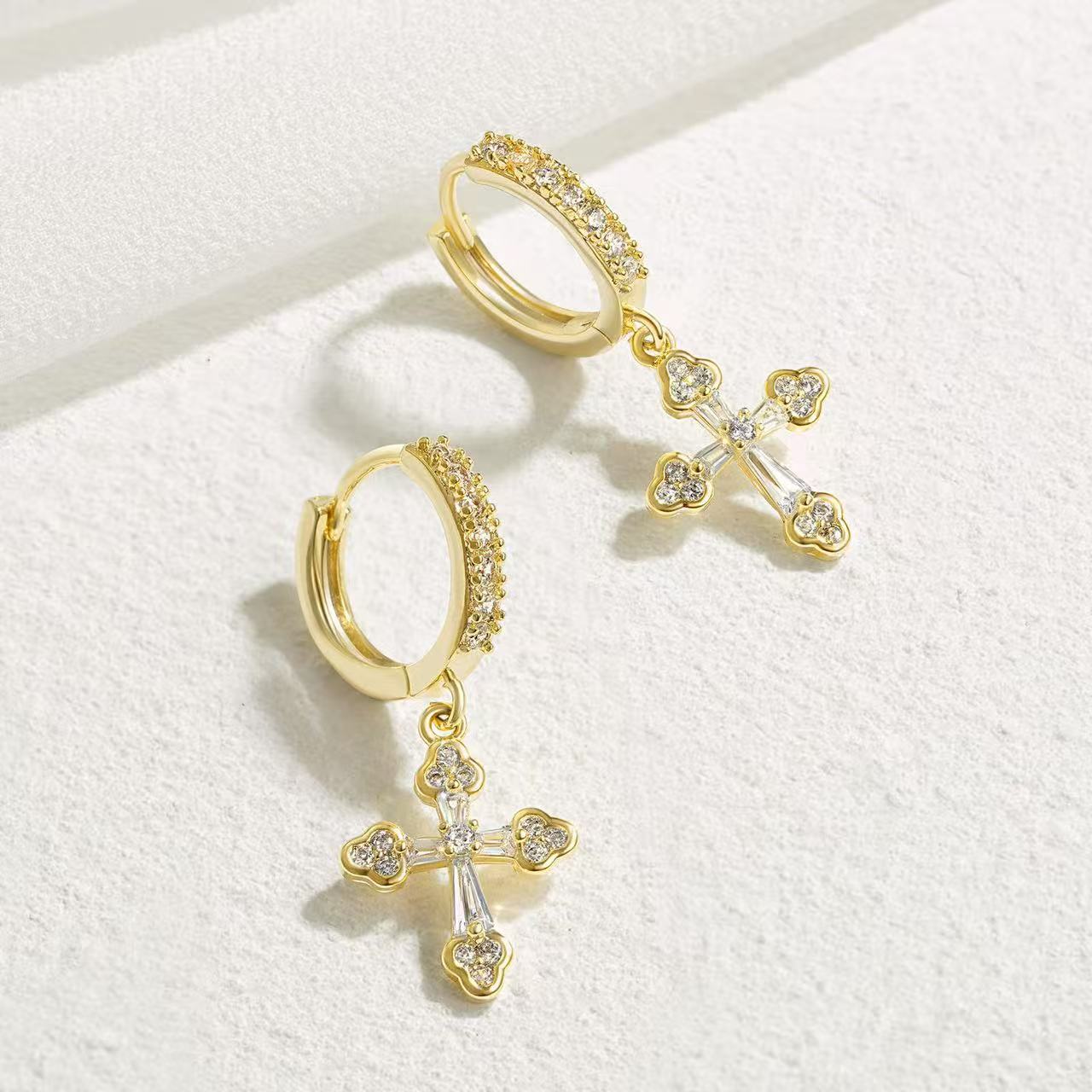 Ladies' Style Stainless Steel Earrings