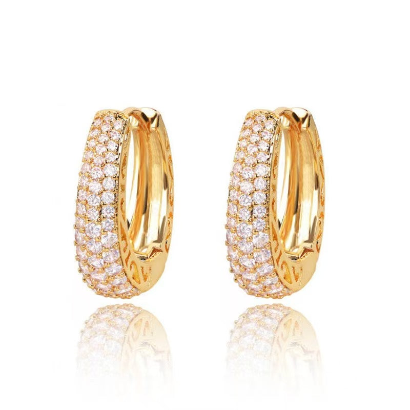 Ins-inspired minimalist women's earrings