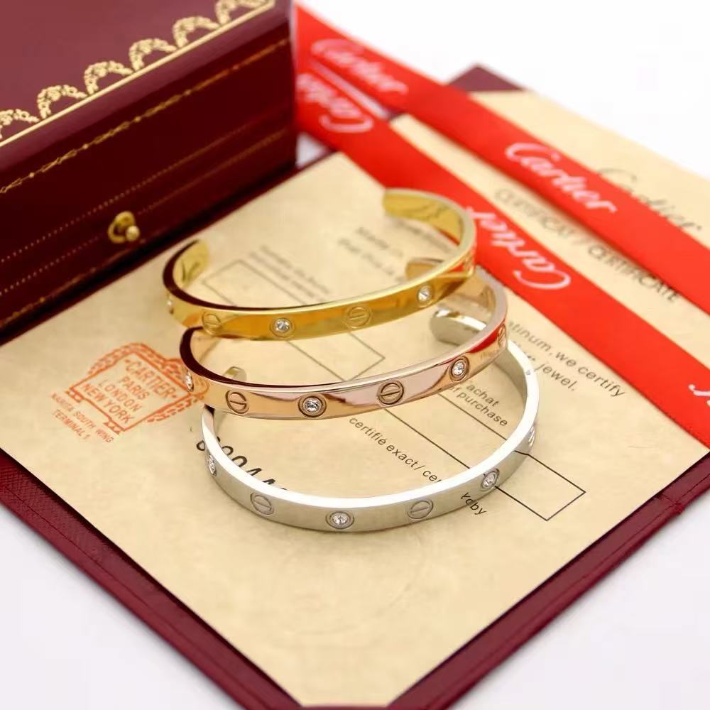 Cartier open bangle