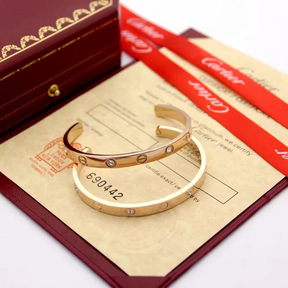 Cartier open bangle