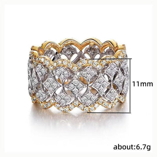 Crown Gemstone Ring