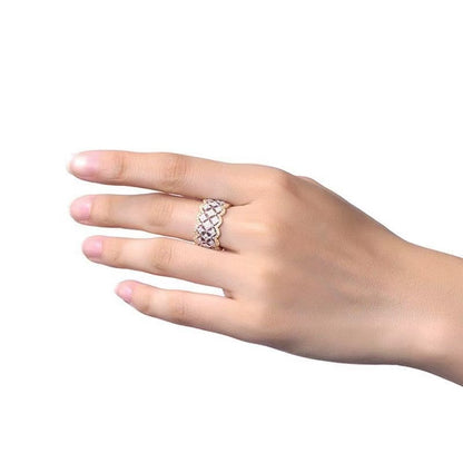 Crown Gemstone Ring