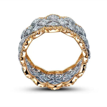 Crown Gemstone Ring