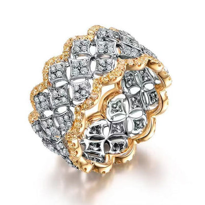 Crown Gemstone Ring