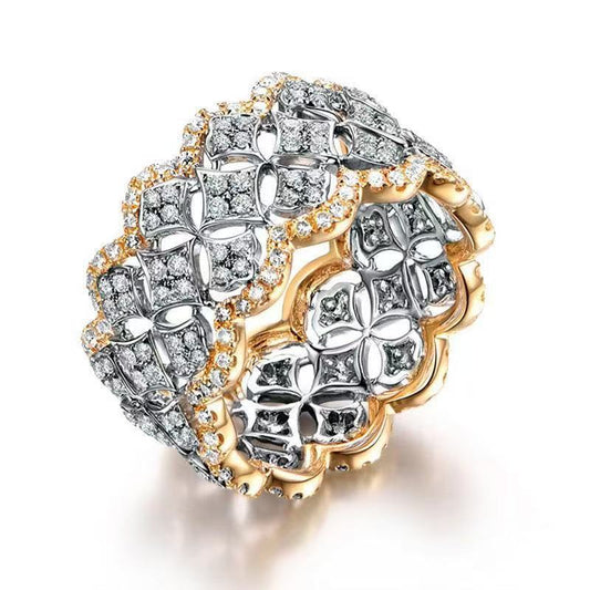 Crown Gemstone Ring