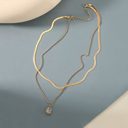 women's layered necklace