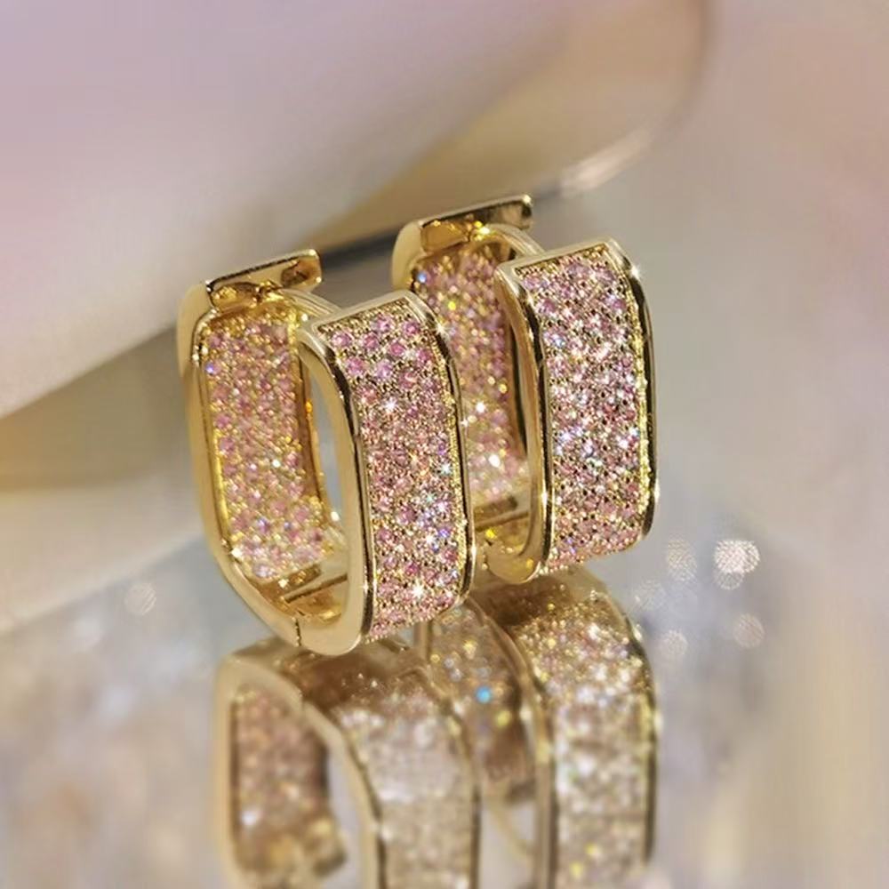 simple and versatile light luxury niche earrings