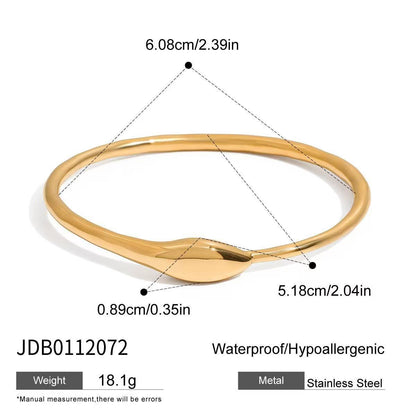 American stainless steel snake bracelet