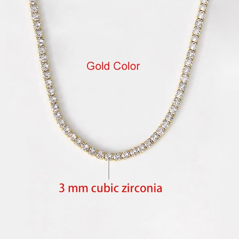 Sparkling Diamond Full Diamond Women's Necklace
