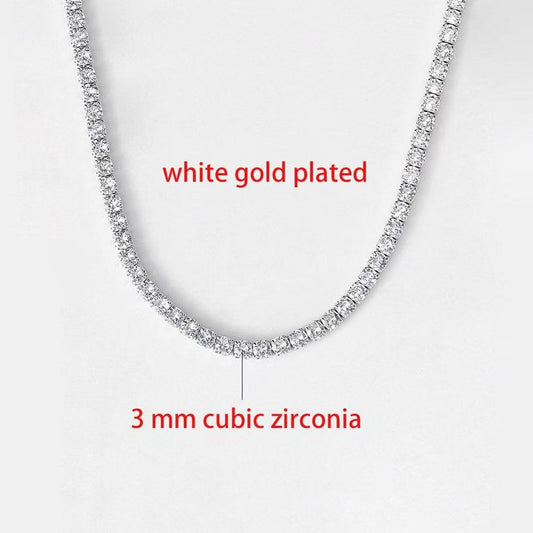 Sparkling Diamond Full Diamond Women's Necklace