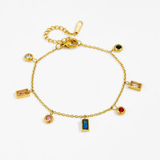 multiple colored zircon jewelry sets