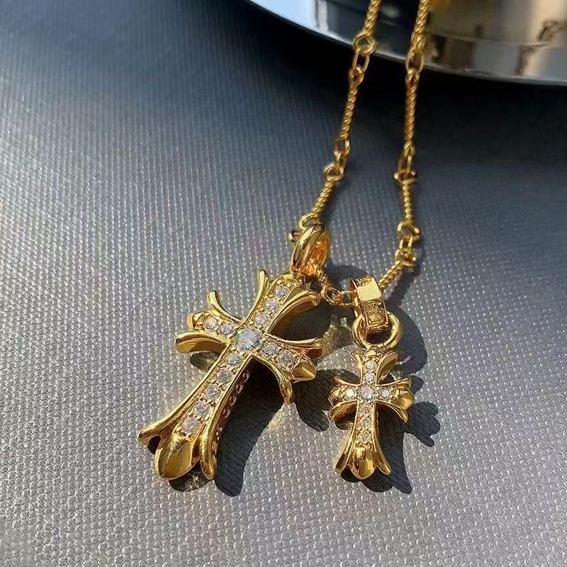 Personalized Metal Trendy Cross Necklace