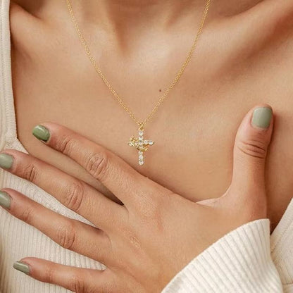popular copper gold-plated pendant necklace