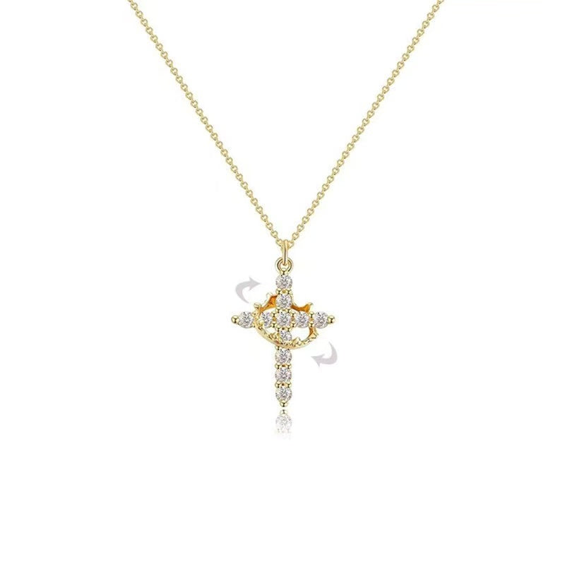 popular copper gold-plated pendant necklace