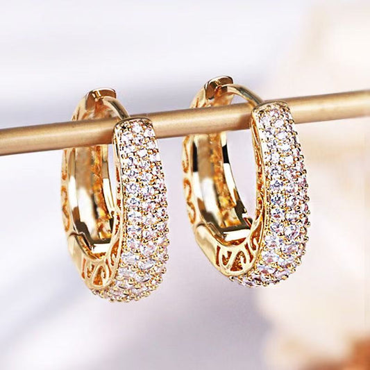 Ins-inspired minimalist women's earrings