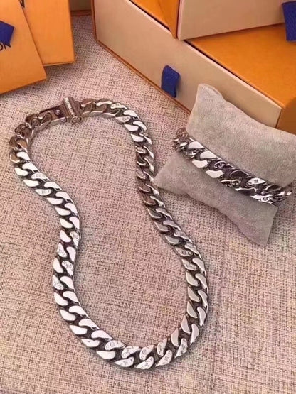 LV CHAIN LINKS men's necklace