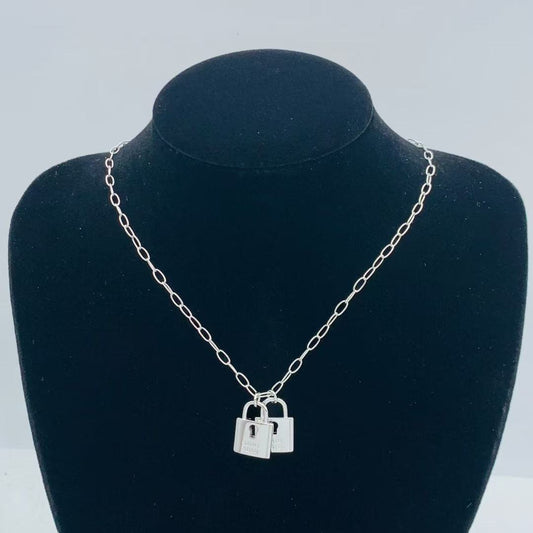 MIU MIU lock necklace