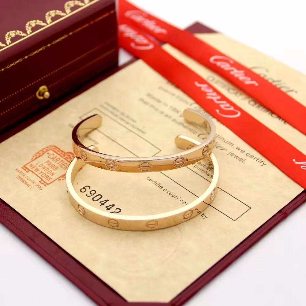 Cartier open bangle