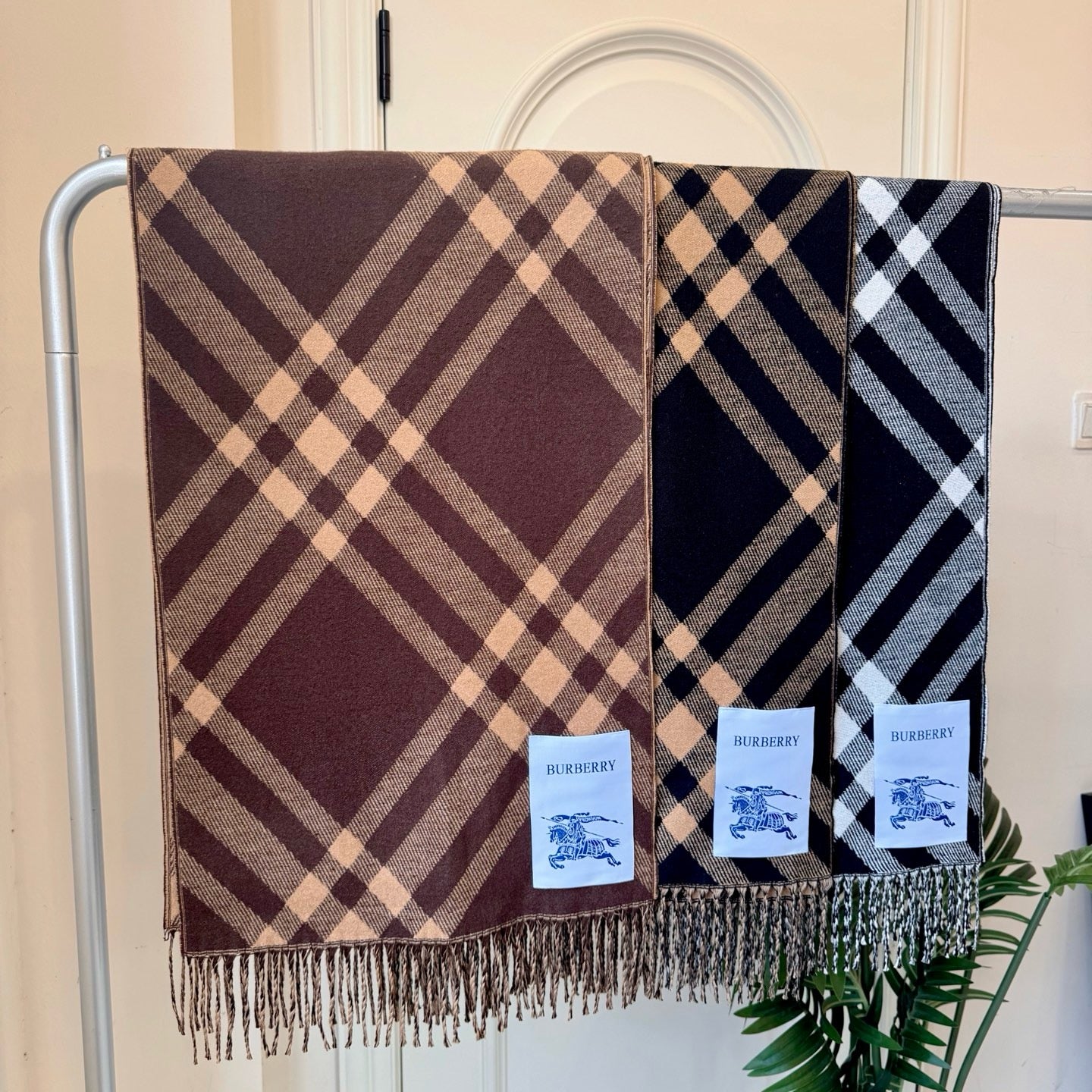 Burberry multi-color scarf
