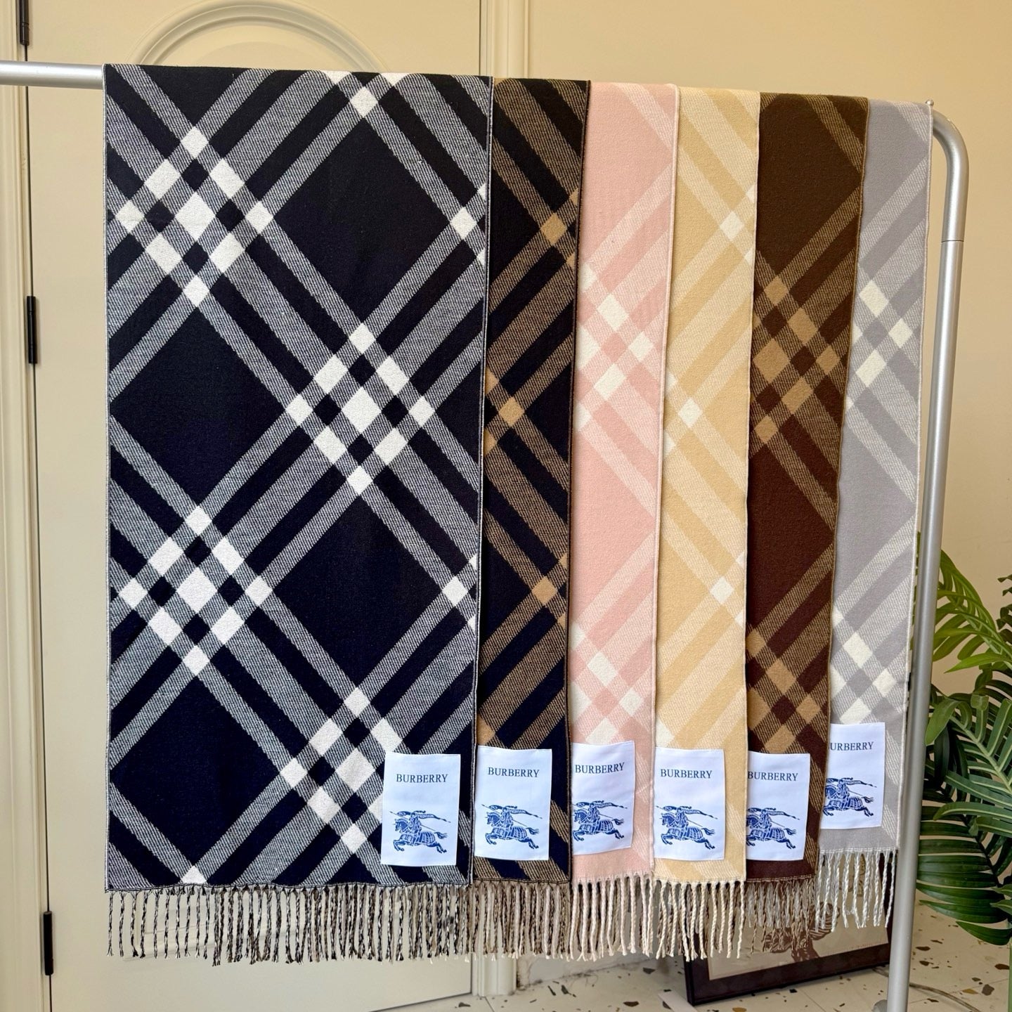 Burberry multi-color scarf